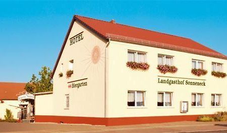 Landgasthof Sonneneck Listerfehrda Exterior foto